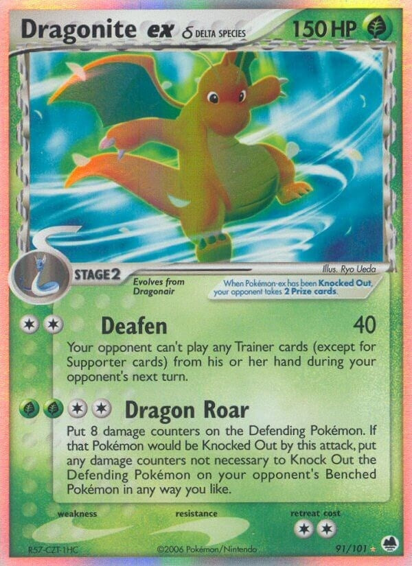 Image for Dragonite ex (Delta Species) (91/101) (DF) - Pokemon