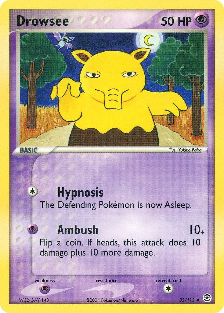 Image for Drowsee (32/112) (RG) - Pokemon