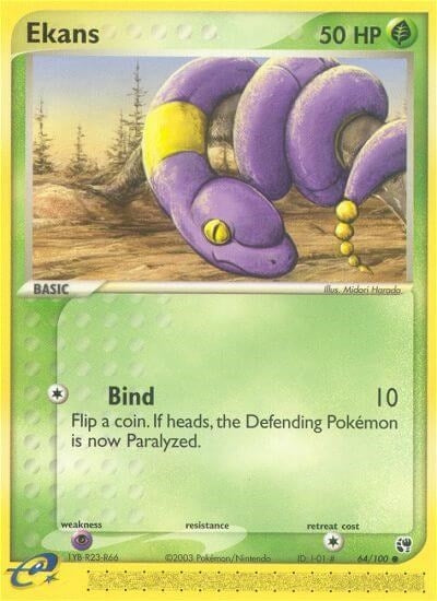 Image for Ekans (64/100) (SS) - Pokemon