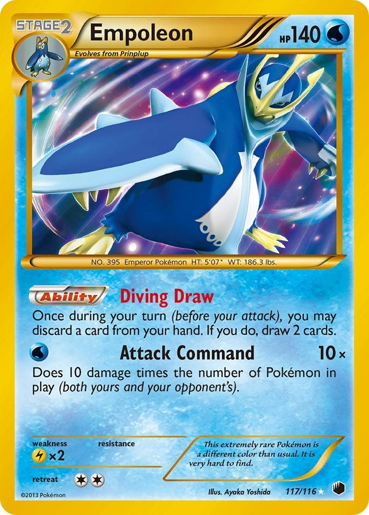 Image for Empoleon (117 Secret Rare) (117/116) (PLF) - Pokemon