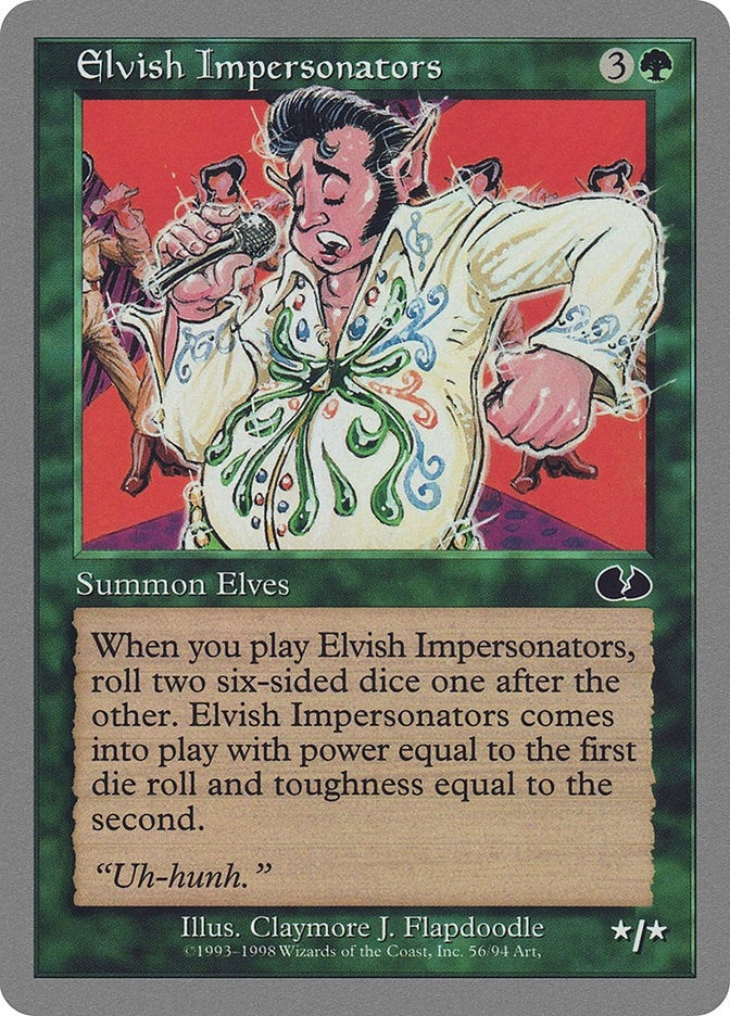 Image for Elvish Impersonators (56) (Unglued) - Magic: The Gathering