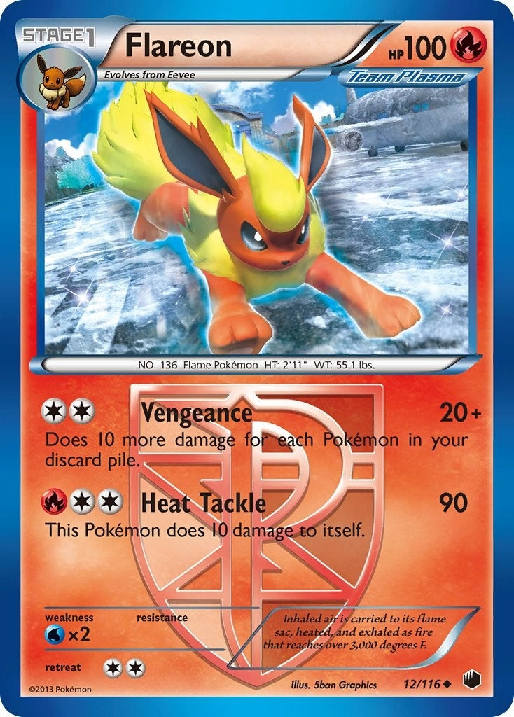 Image for Flareon (Team Plasma) (12/116) (PLF) - Pokemon