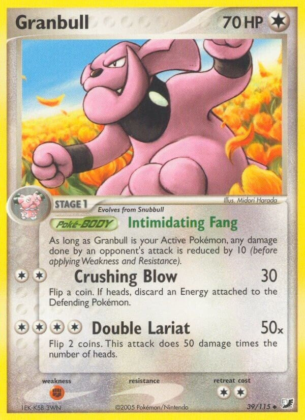 Image for Granbull (39/115) (UF) - Pokemon
