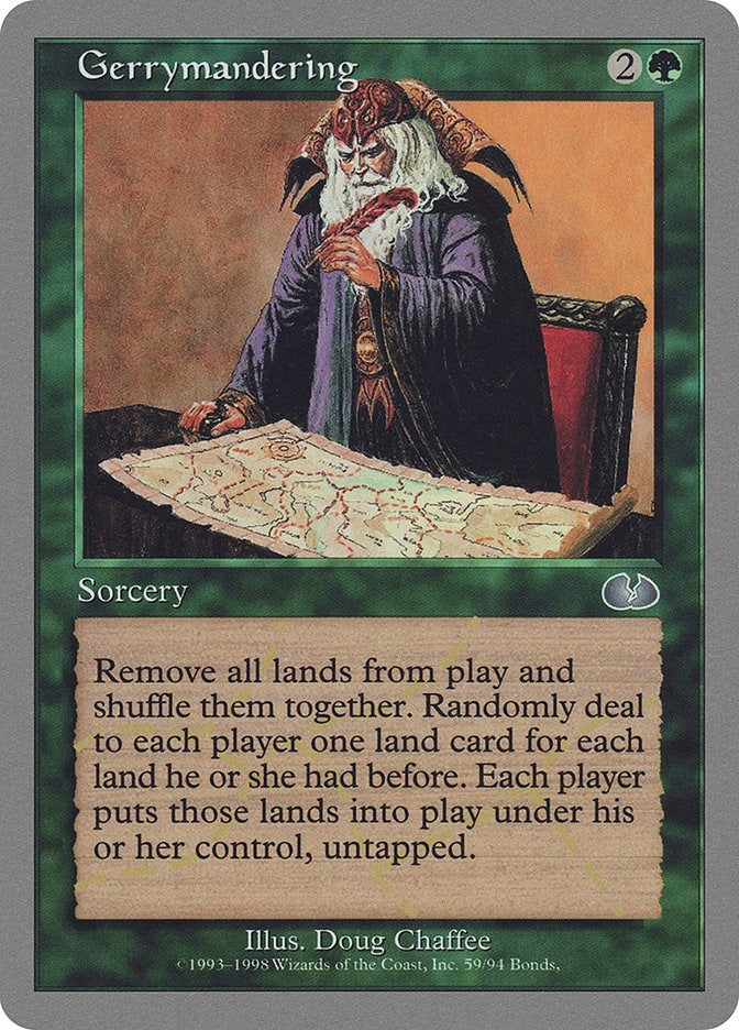 Image for Gerrymandering (59) (Unglued) - Magic: The Gathering