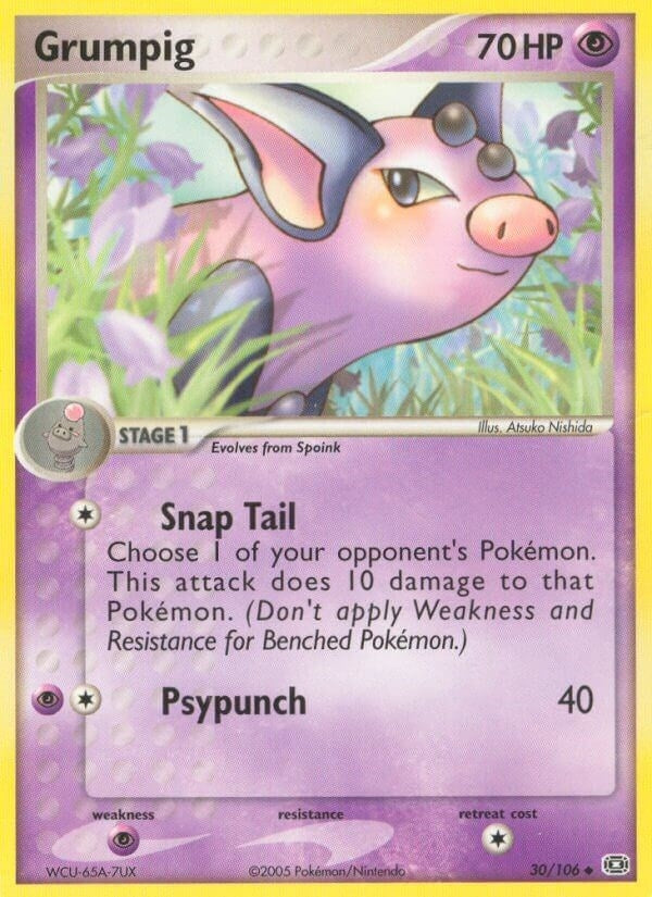 Image for Grumpig (30/106) (EM) - Pokemon