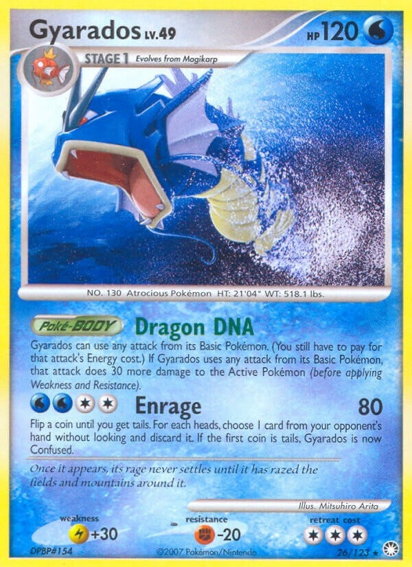 Image for Gyarados (26/123) (MT) - Pokemon