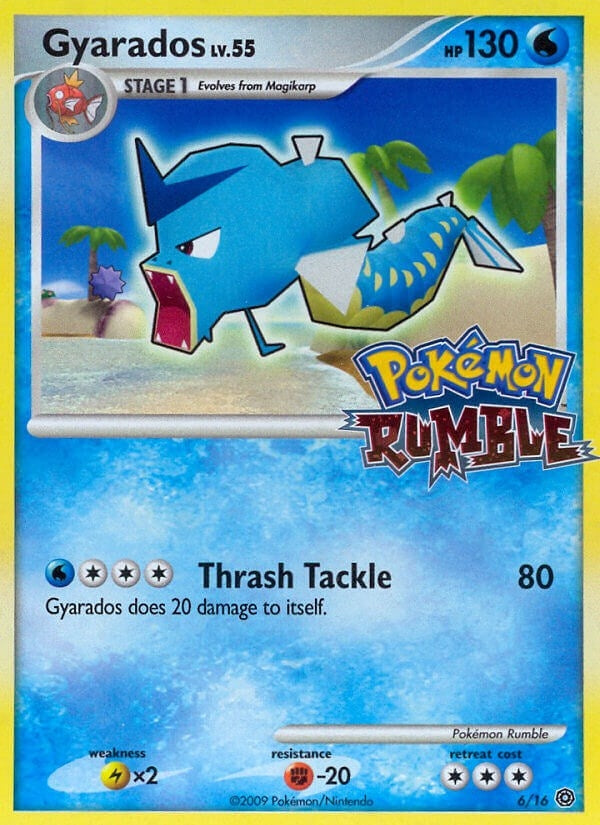 Image for Gyarados (6) (RUM) - Pokemon