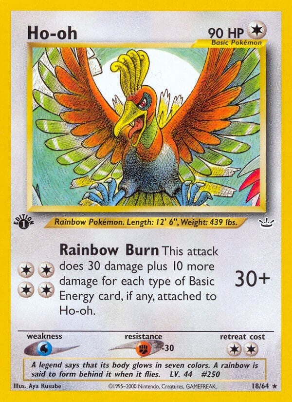 Image for Ho-oh (18) (18/64) (N3) - Pokemon