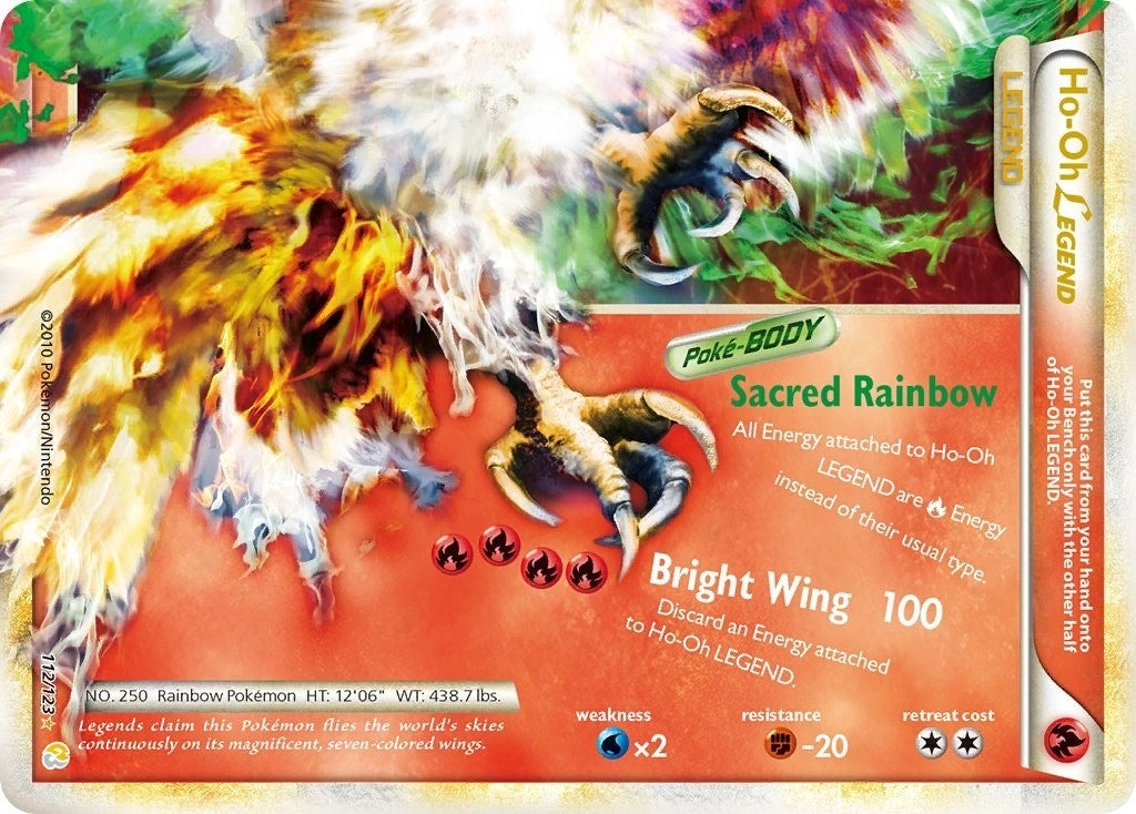 Image for Ho-Oh Legend (Bottom) (112/123) (HS) - Pokemon