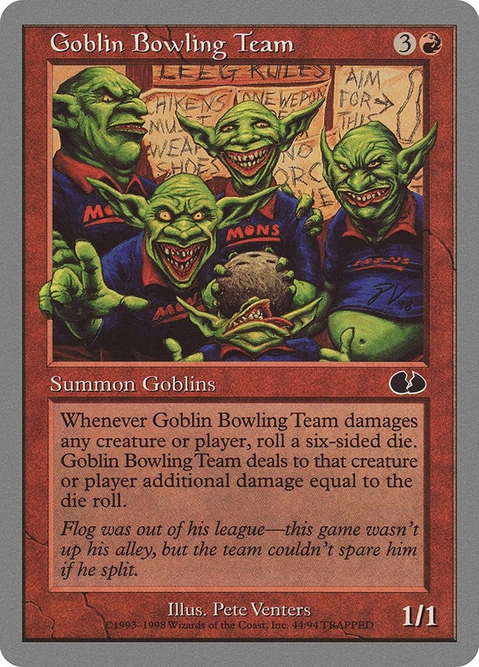 Image for Goblin Bowling Team (44) (Unglued) - Magic: The Gathering