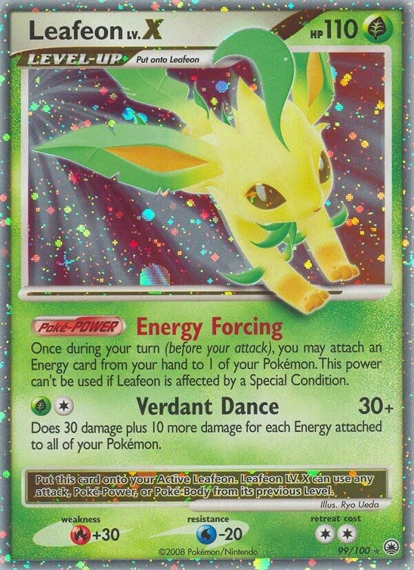 Image for Leafeon LV.X (99/100) (MD) - Pokemon