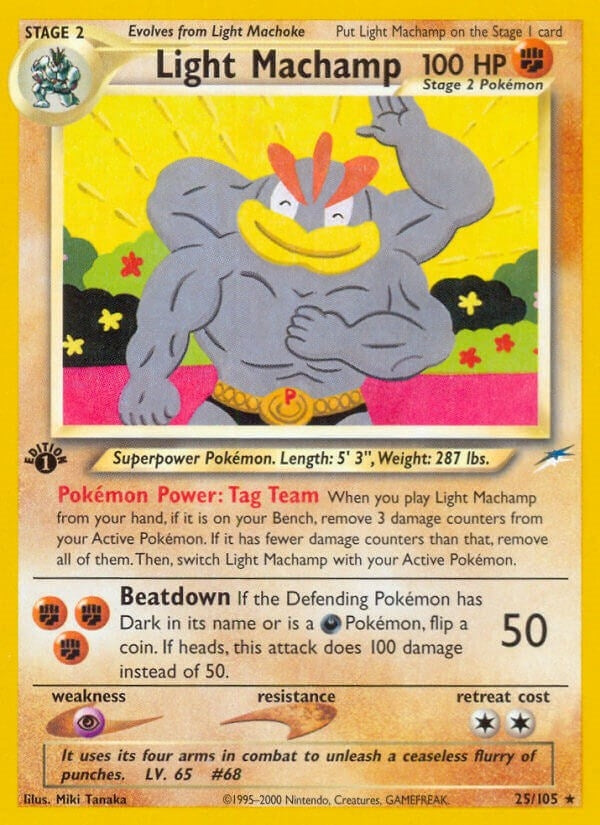 Image for Light Machamp (025/105) (N4) - Pokemon