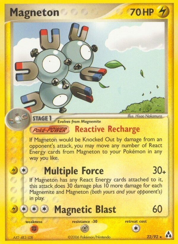 Image for Magneton (22/92) (LM) - Pokemon