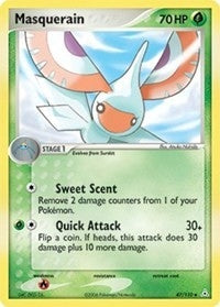 Image for Masquerain (47/110) (HP) - Pokemon