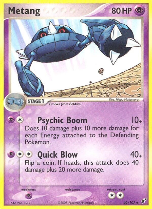 Image for Metang (40/107) (DX) - Pokemon