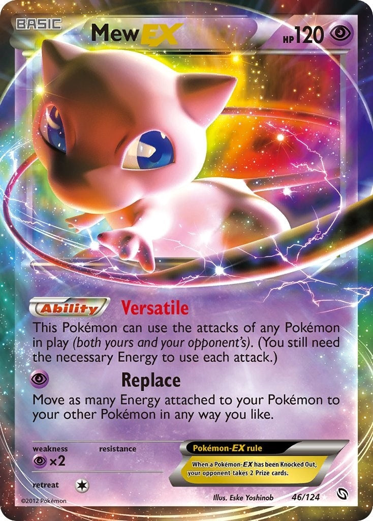 Image for Mew EX (46/124) (DRX) - Pokemon