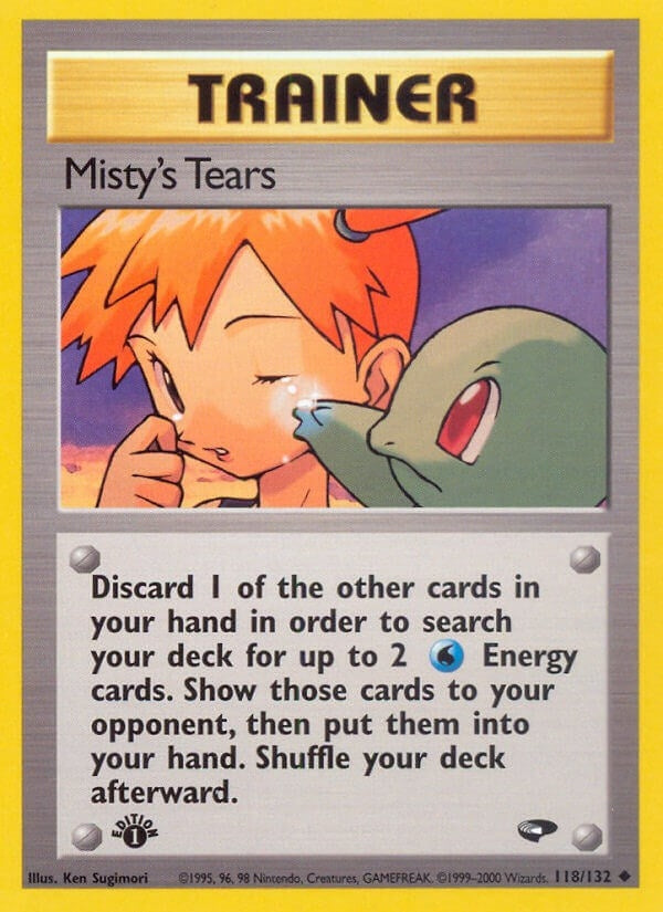 Image for Misty's Tears (118/132) (G2) - Pokemon