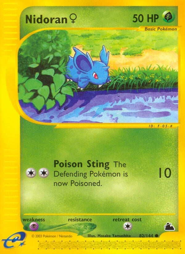 Image for Nidoran F (82) (082/144) (SK) - Pokemon