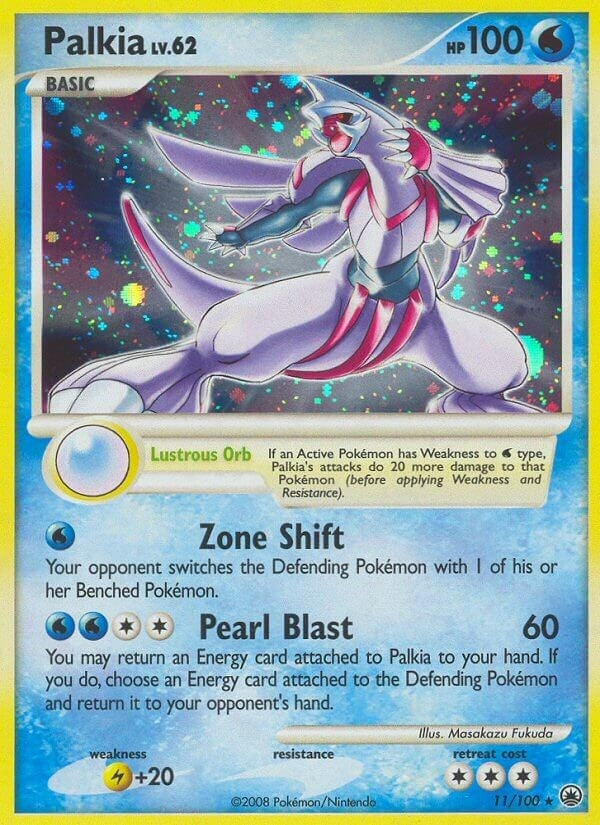 Image for Palkia (11/100) (MD) - Pokemon