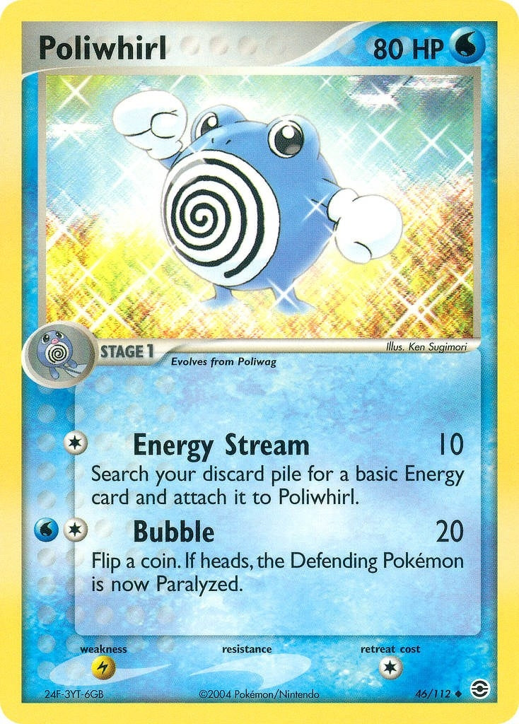 Image for Poliwhirl (46/112) (RG) - Pokemon