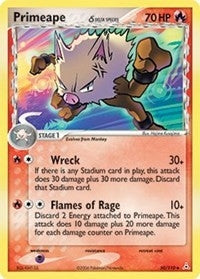 Image for Primeape (Delta Species) (50/110) (HP) - Pokemon
