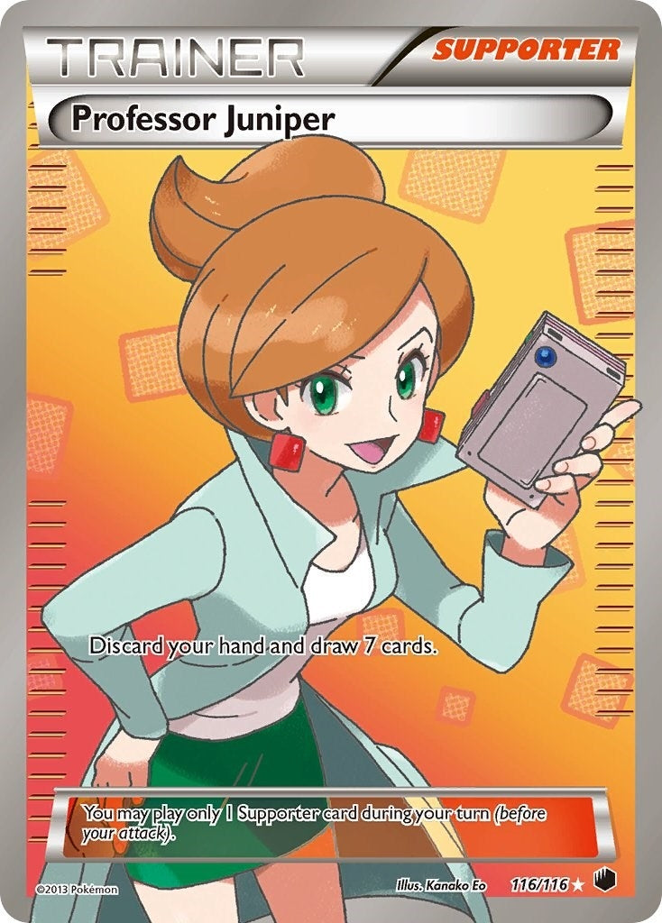 Image for Professor Juniper (116 Full Art) (116/116) (PLF) - Pokemon