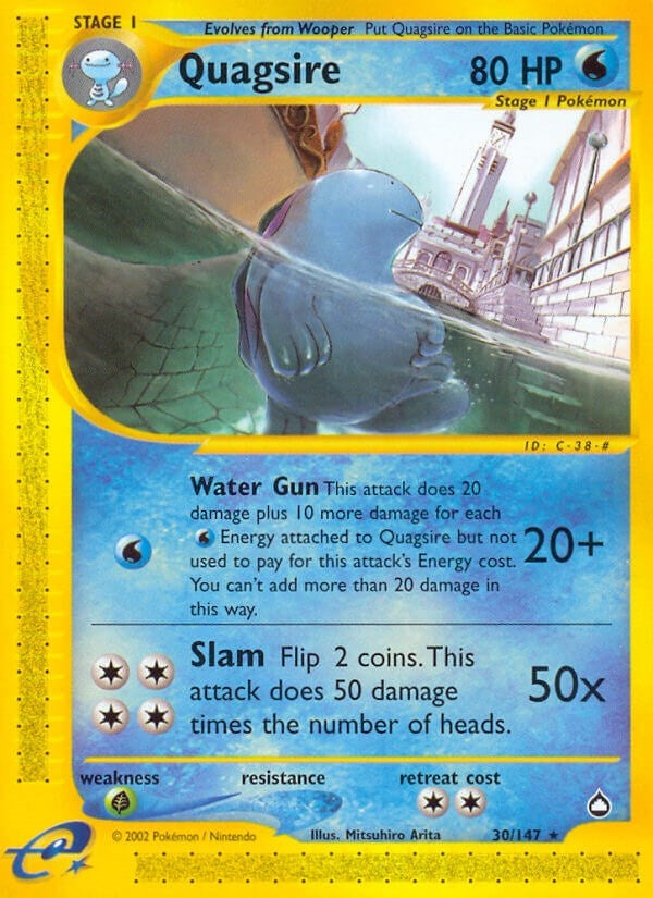 Image for Quagsire (030/147) (AQ) - Pokemon