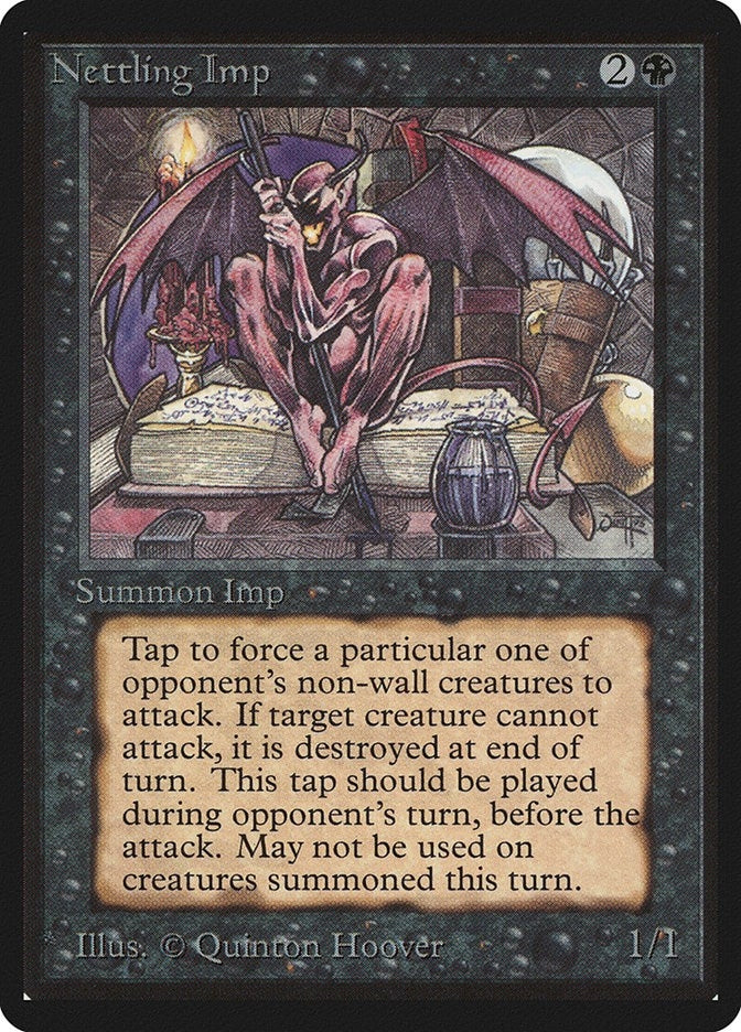 Image for Nettling Imp (Beta Edition) - Magic: The Gathering