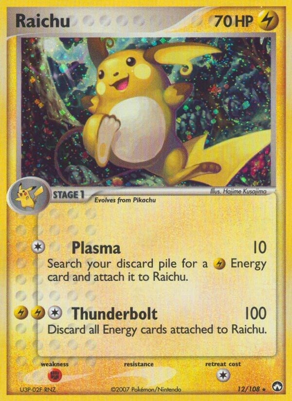 Image for Raichu (12/108) (PK) - Pokemon