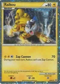 Image for Raikou - HGSS19 (HGSS19) (PR) - Pokemon