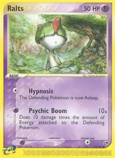 Image for Ralts (74/100) (SS) - Pokemon