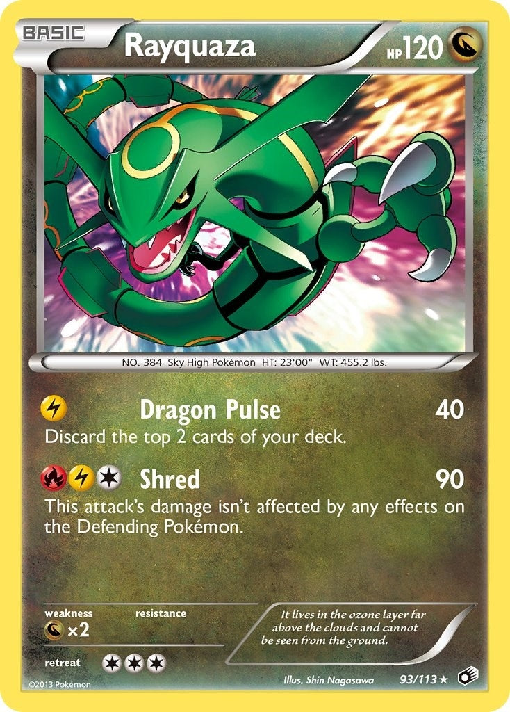 Image for Rayquaza (93/113) (LTR) - Pokemon