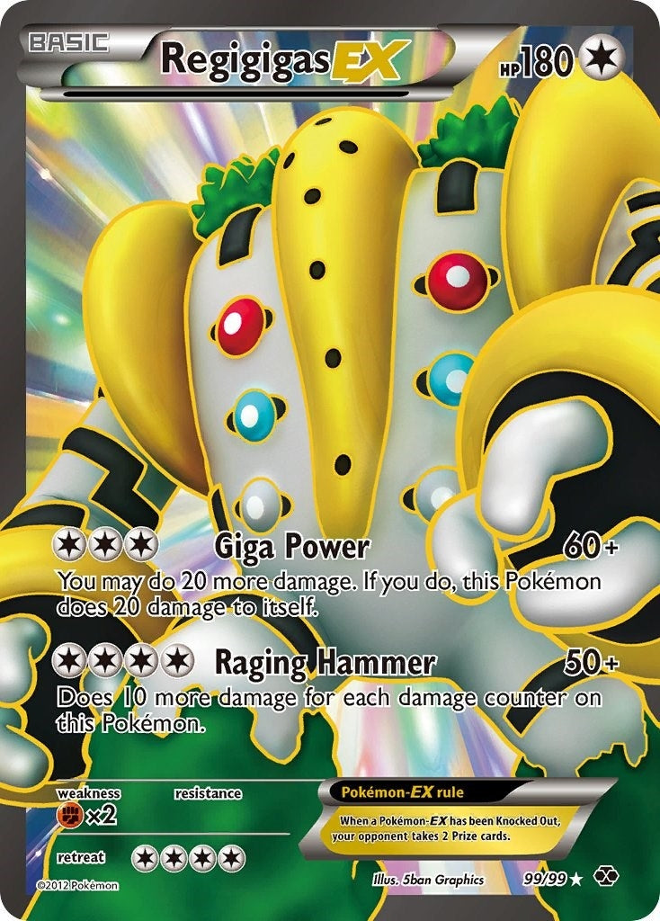 Image for Regigigas EX (99 Full Art) (99/99) (NXD) - Pokemon