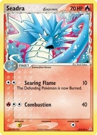 Image for Seadra (Delta Species) (52/110) (HP) - Pokemon