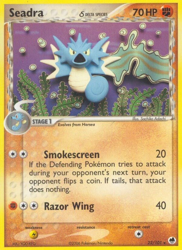 Image for Seadra - 022/101 (Delta Species) (22/101) (DF) - Pokemon