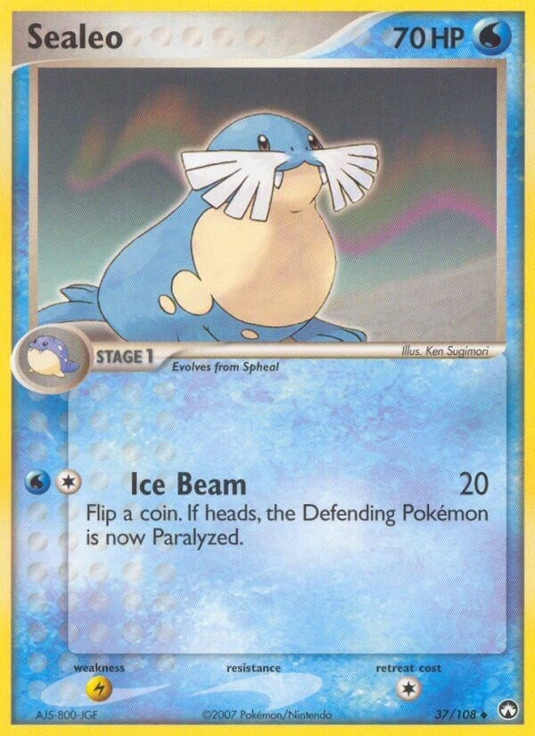 Image for Sealeo (37/108) (PK) - Pokemon