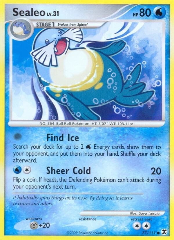 Image for Sealeo (77/111) (RR) - Pokemon