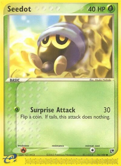 Image for Seedot (76/100) (SS) - Pokemon