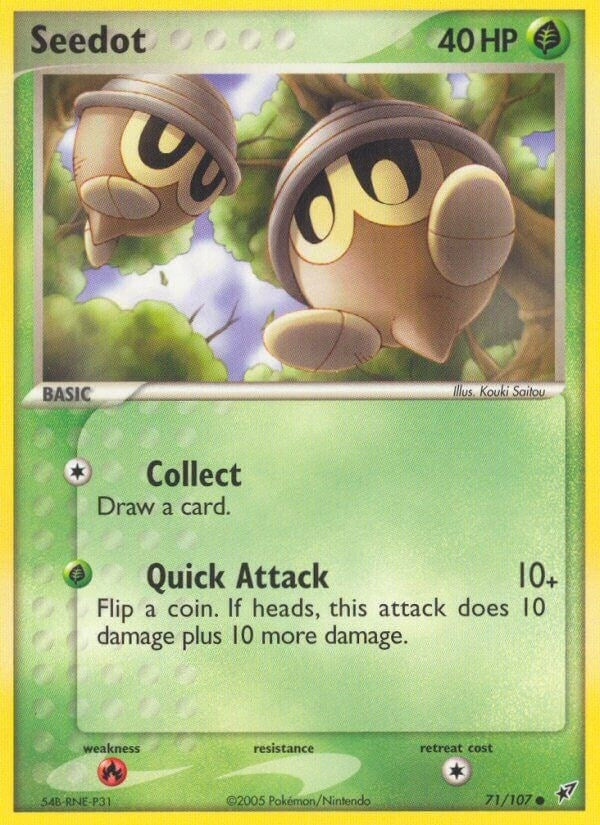Image for Seedot (71/107) (DX) - Pokemon