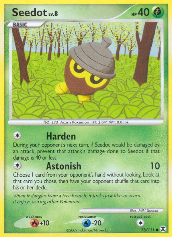 Image for Seedot (78/111) (RR) - Pokemon