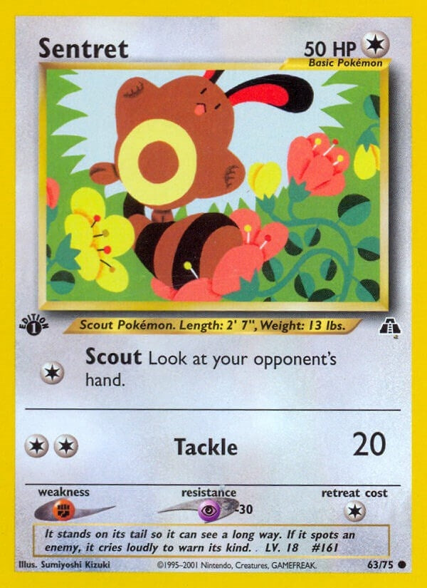 Image for Sentret (63/75) (N2) - Pokemon
