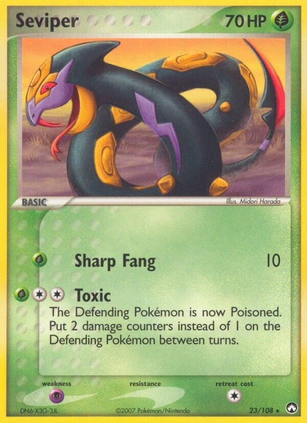 Image for Seviper (23/108) (PK) - Pokemon