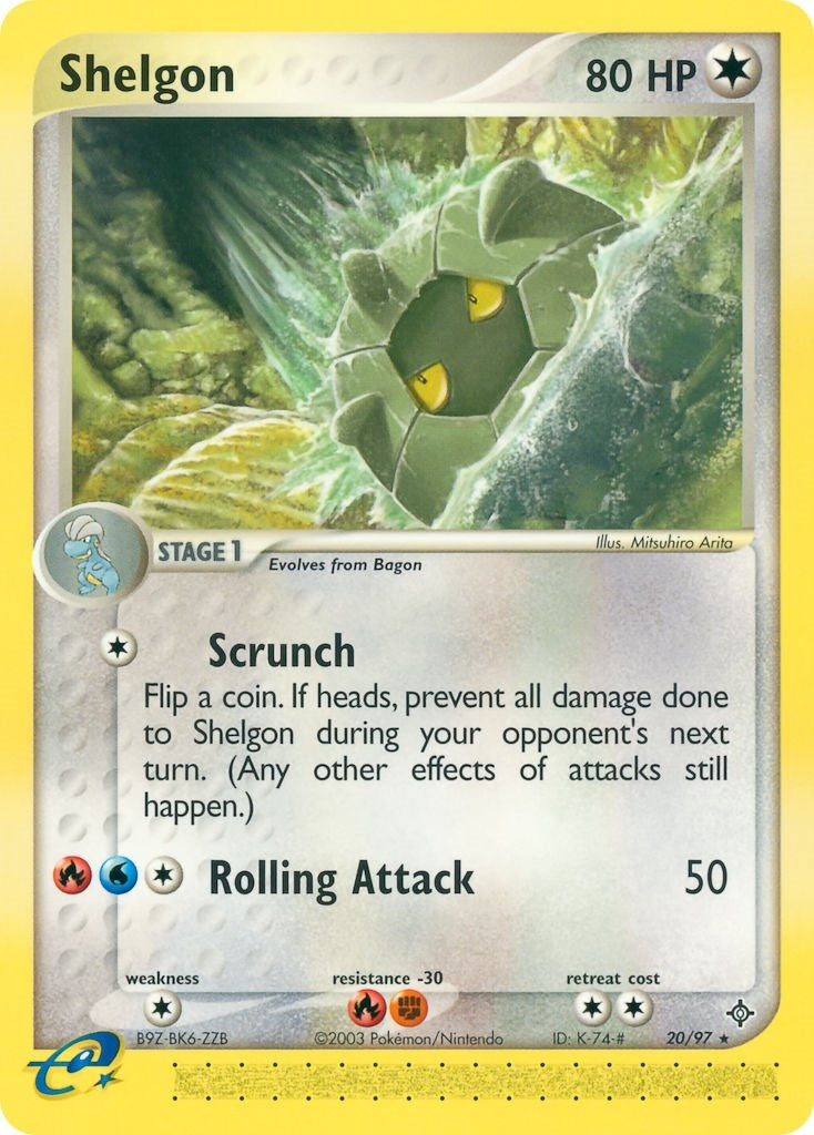 Image for Shelgon (20/97) (DR) - Pokemon