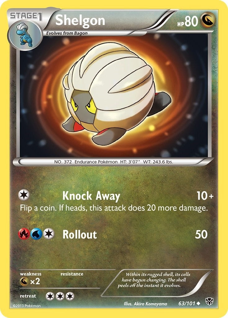 Image for Shelgon (63/101) (PLB) - Pokemon
