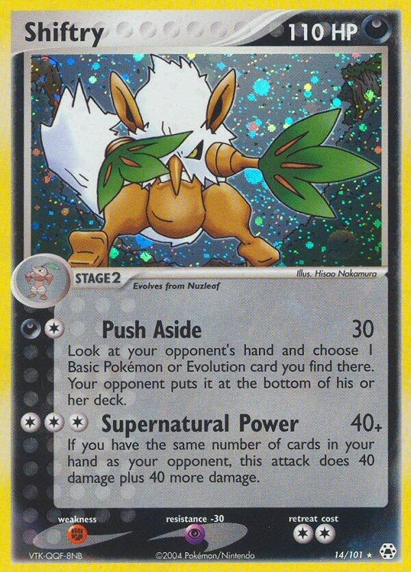 Image for Shiftry (14/101) (HL) - Pokemon