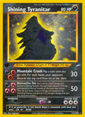 Image for Shining Tyranitar (113/105) (N4) - Pokemon