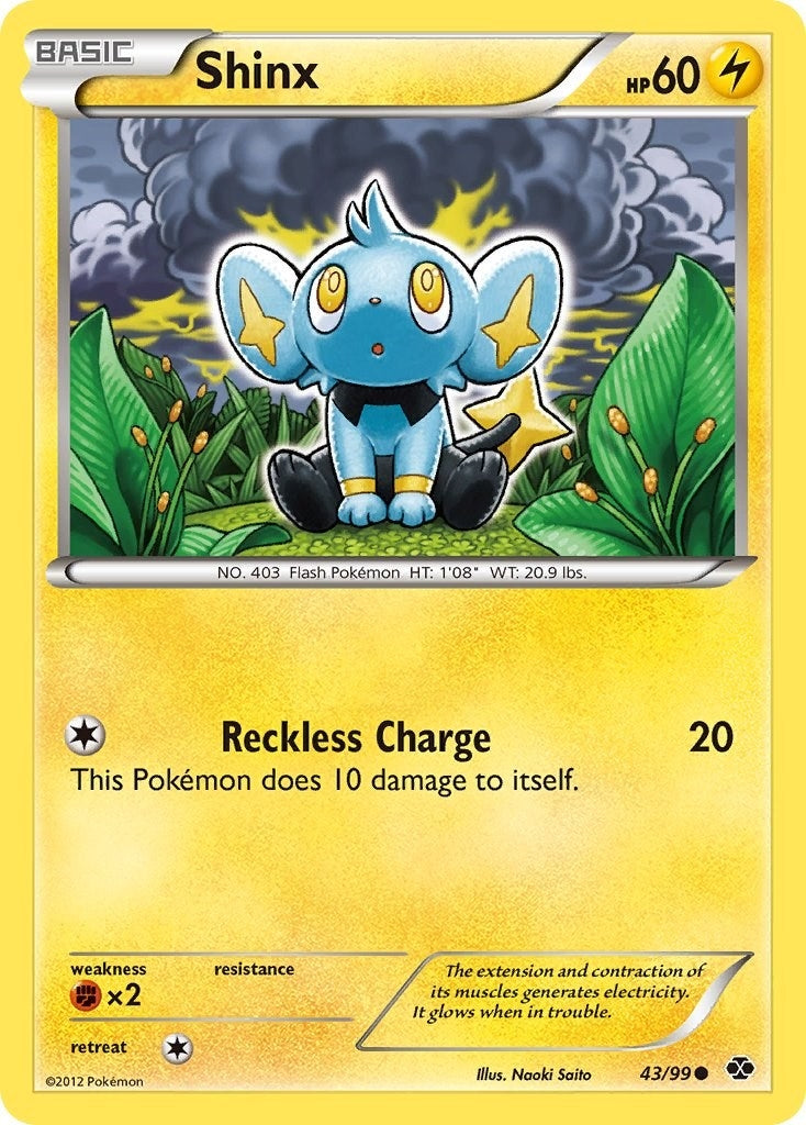 Image for Shinx (43) (43/99) (NXD) - Pokemon