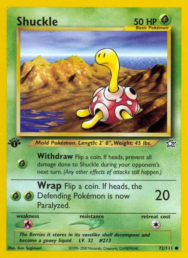 Image for Shuckle (072/111) (N1) - Pokemon