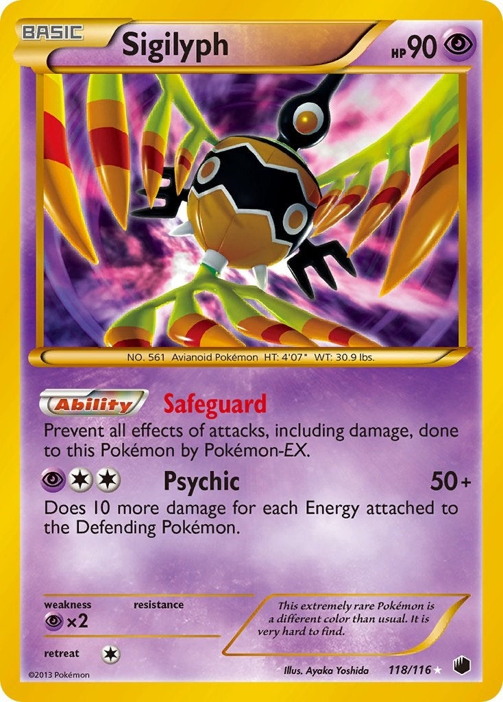 Image for Sigilyph (118/116) (PLF) - Pokemon