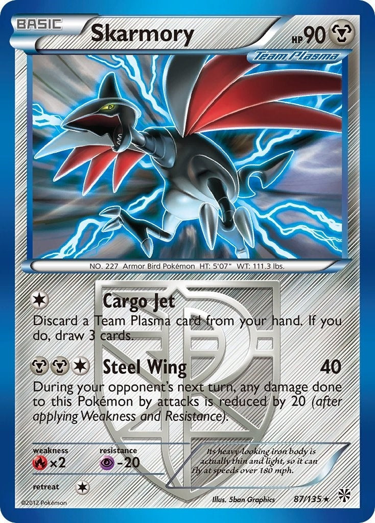 Image for Skarmory (Team Plasma) (87/135) (PLS) - Pokemon